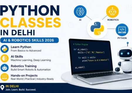 Python Classes in Delhi AI & Robotics Skills 2026