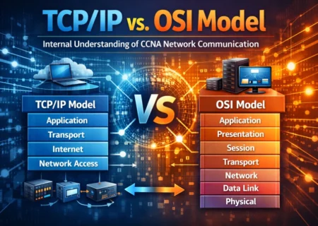 TCP/IP vs. OSI Model | Internal Understanding of CCNA Network Communication